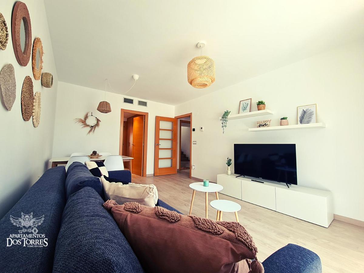 Apartamentos Dos Torres La Comarca - Jardín y parking privado gratis Saragoça Exterior foto