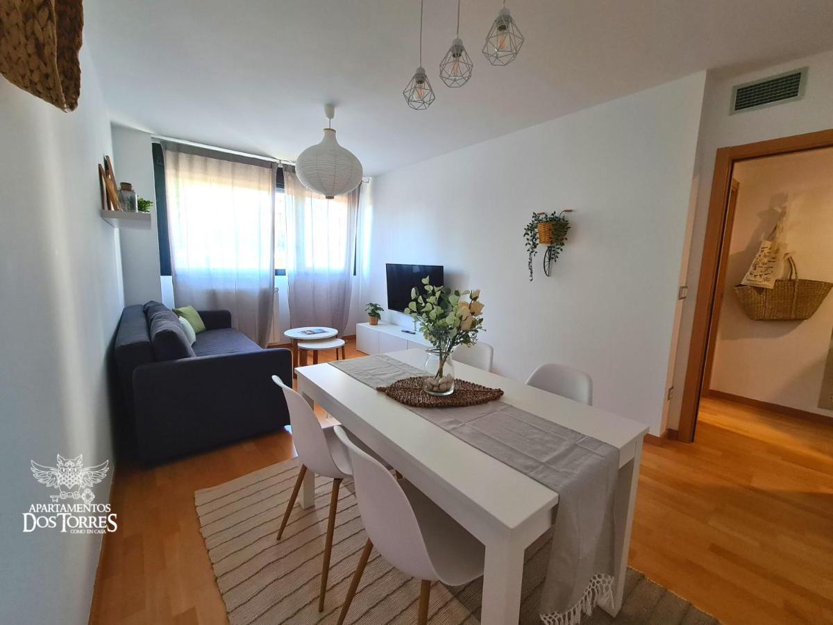 Apartamentos Dos Torres La Comarca - Jardín y parking privado gratis Saragoça Exterior foto