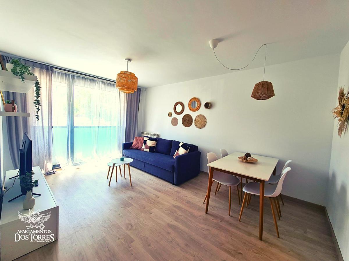 Apartamentos Dos Torres La Comarca - Jardín y parking privado gratis Saragoça Exterior foto