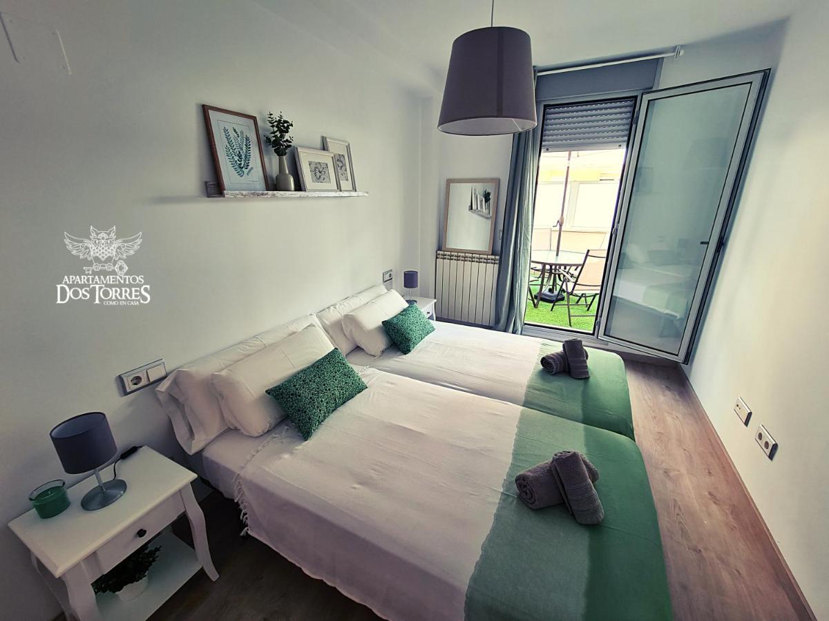 Apartamentos Dos Torres La Comarca - Jardín y parking privado gratis Saragoça Exterior foto